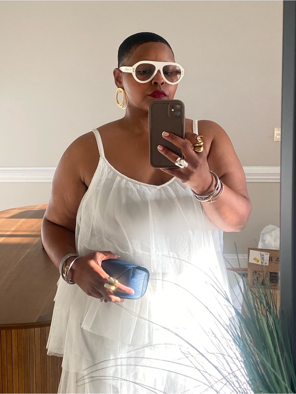 Eloquii White Tulle Two-Piece Set | Worn Once | Like New - Picture 5 of 5
